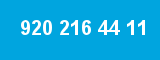 920 216 44 11 920 216 44 11